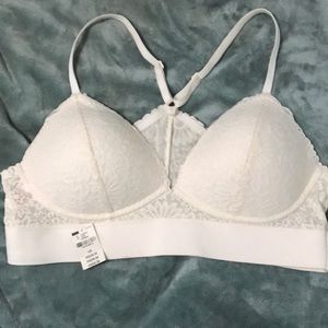 Pink Victoria secret ivory bralette New